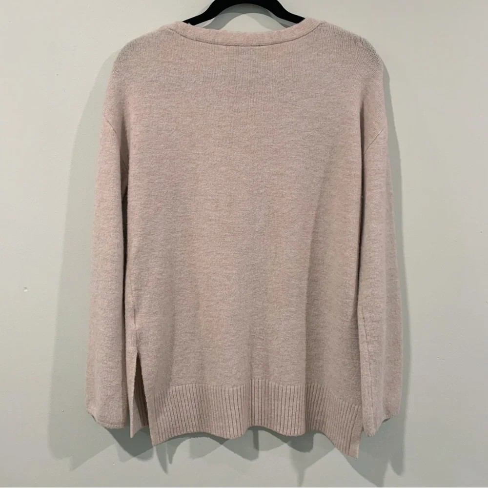 Express Soft V-Neck Sweater - Picture 2 of 7